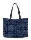 U.S. POLO ASSN. Jacquard Shopping Bag Navy