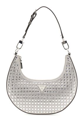 GUESS Lua Hobo S Silver