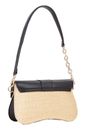 VALENTINO Unika Shoulder Bag Nero / Natur