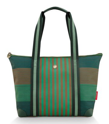 Pip Studio Tilda Tote Bag M Stripe Green