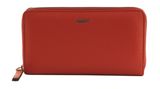 abro Leather Adria Zip Wallet Red abro Leather Adria Zip Wallet Red