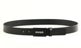 HUGO Gilao Sz35 Leather Belt W85 Black HUGO Gilao Sz35 Leather Belt W85 Black
