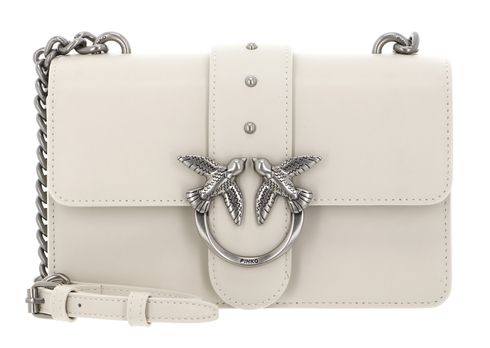 PINKO Love One Mini CL S White - Old Silver