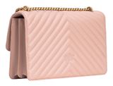 PINKO Love One Classic DC Sheep Nappa Chevron M Cipria - Antique Gold PINKO Love One Classic DC Sheep Nappa Chevron M Cipria - Antique Gold