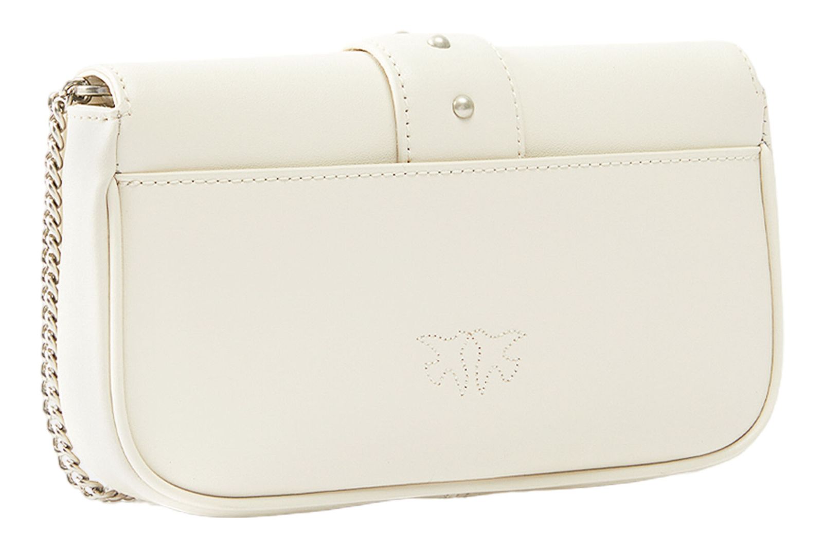 PINKO Love One Pocket C White - Old Silver PINKO Love One Pocket C White - Old Silver