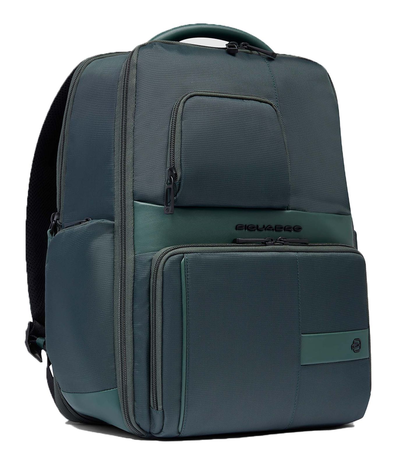 PIQUADRO Wollem Computer Backpack Expandable With USB Dark Green PIQUADRO Wollem Computer Backpack Expandable With USB Dark Green