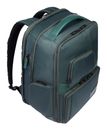 PIQUADRO Wollem Computer Backpack Expandable With USB Dark Green PIQUADRO Wollem Computer Backpack Expandable With USB Dark Green
