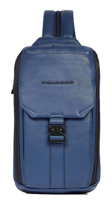 PIQUADRO Than Mono Sling Bag Blue