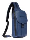 PIQUADRO Than Mono Sling Bag Blue PIQUADRO Than Mono Sling Bag Blue