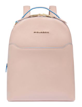 PIQUADRO Blue Square Backpack S Pink