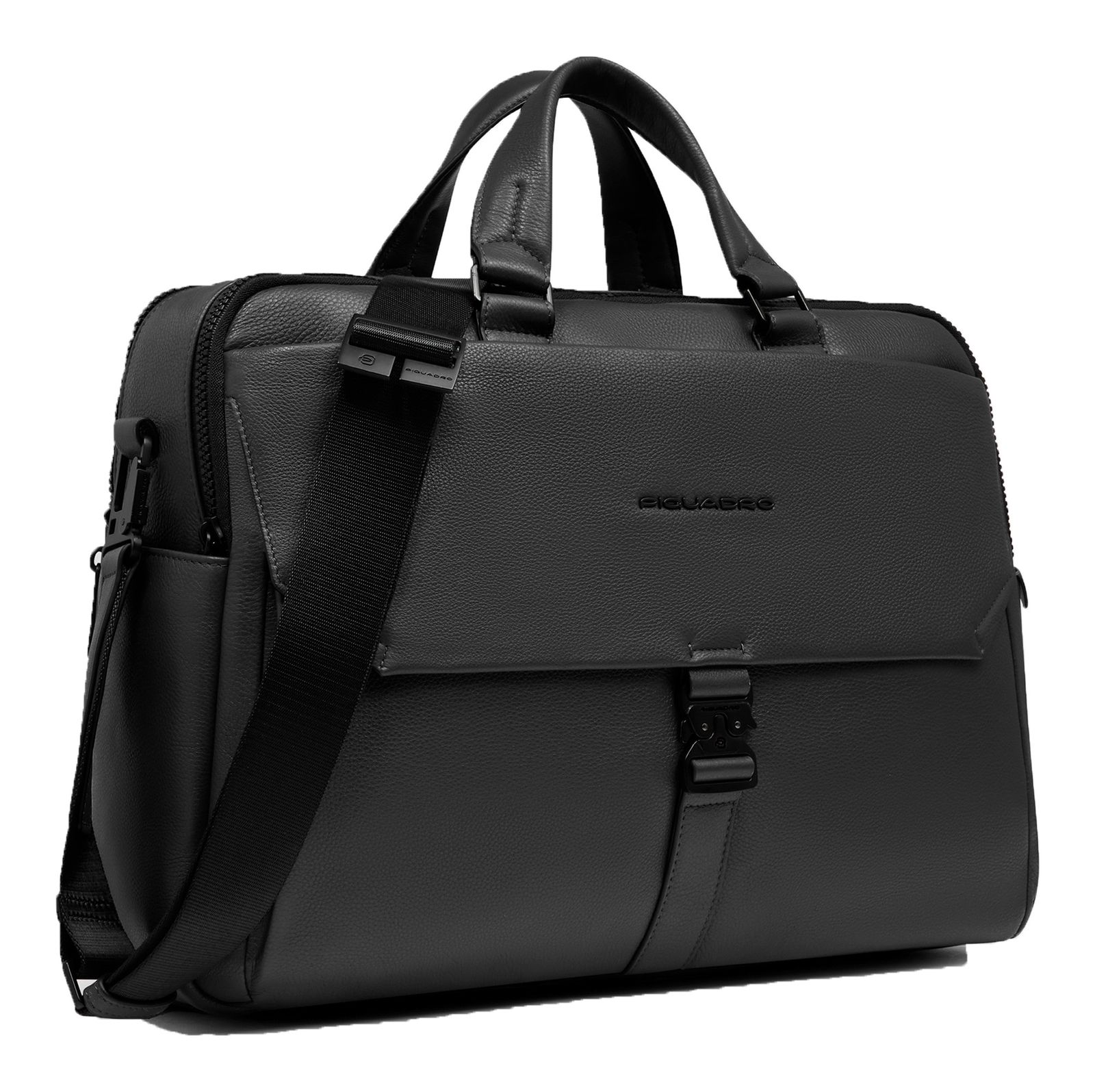 PIQUADRO Than Laptop Bag Black PIQUADRO Than Laptop Bag Black