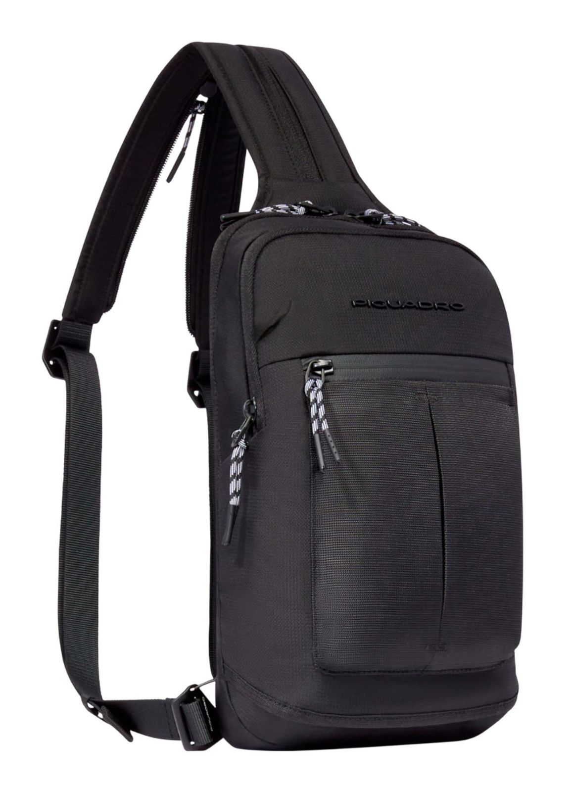 PIQUADRO Arne Mono Sling Bag Black PIQUADRO Arne Mono Sling Bag Black