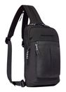 PIQUADRO Arne Mono Sling Bag Black