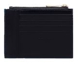 PIQUADRO Blue Square Womens Coin Pouch Black PIQUADRO Blue Square Womens Coin Pouch Black