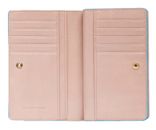 PIQUADRO Blue Square Women's Bifold Wallet RFID M Pink PIQUADRO Blue Square Women's Bifold Wallet RFID M Pink