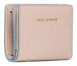 PIQUADRO Blue Square Women's Bifold Wallet RFID S Pink PIQUADRO Blue Square Women's Bifold Wallet RFID S Pink