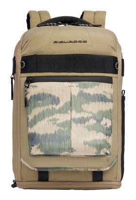 PIQUADRO Arne Backpack 14" Camouflage