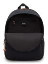 kipling Charm + Delia Backpack Black Rose Spice