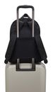 kipling Charm + Delia Backpack Black Rose Spice