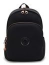 kipling Charm + Delia Backpack Black Rose Spice