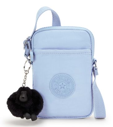 kipling Classic Tally Phone Bag Cloudy Sky Blue