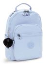 kipling Basic Seoul Backpack S Cloudy Sky Blue kipling Basic Seoul Backpack S Cloudy Sky Blue