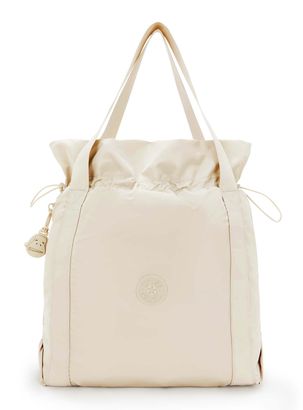 kipling Gorilla Girlz Elmar Shoulder Bag Simply Beige