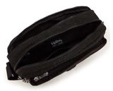 kipling Elevated Jacquard Abanu Medium Crossbody Black