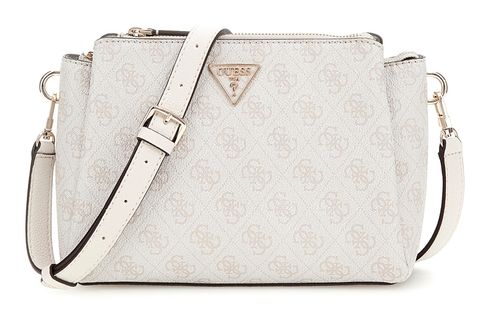 GUESS Noelle Tri Compartment Crossbody Bone Logo