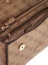 GUESS Zamira Convertible Xbody Flap Bag Latte Logo GUESS Zamira Convertible Xbody Flap Bag Latte Logo