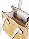 GUESS Silvana Mini Two Compartment Tote XS Cornsilk Logo GUESS Silvana Mini Two Compartment Tote XS Cornsilk Logo