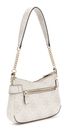 GUESS Lorelei Top Zip Shoulder Bag Bone Logo GUESS Lorelei Top Zip Shoulder Bag Bone Logo