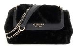 GUESS Mileva Convertible Xbody Flap Bag Black