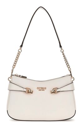 GUESS Lorelei Top Zip Shoulder Bag Bone