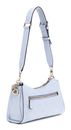 GUESS Cresidia Top Zip Shoulder Bag Powder Blue GUESS Cresidia Top Zip Shoulder Bag Powder Blue