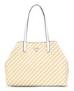 GUESS Vikky II Two In One Tote Bag L Natural / White
