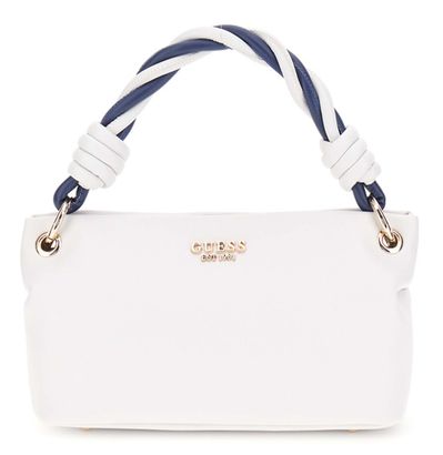 GUESS Cruise Vibe Top Handle Crossbody Bag White / Navy