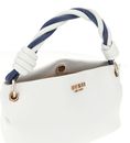 GUESS Cruise Vibe Top Handle Crossbody Bag White / Navy GUESS Cruise Vibe Top Handle Crossbody Bag White / Navy