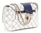 GUESS Cruise Vibe Convertible Xbody Flap Bag White / Navy GUESS Cruise Vibe Convertible Xbody Flap Bag White / Navy