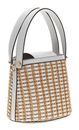 GUESS Atalia Crossbody Bucket Bag Natural / White GUESS Atalia Crossbody Bucket Bag Natural / White