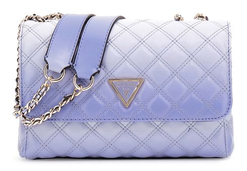 GUESS Giully Two Compartment Convertible Flap Stormy Blue Multi