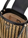 GUESS Atalia Crossbody Bucket Bag Natural / Black GUESS Atalia Crossbody Bucket Bag Natural / Black