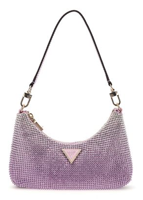 GUESS Zalina Mini Top Zip Shoulder Bag Orchid