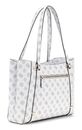 GUESS Eco Erica Elite Tote Bag White Logo