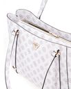 GUESS Eco Erica Elite Tote Bag White Logo
