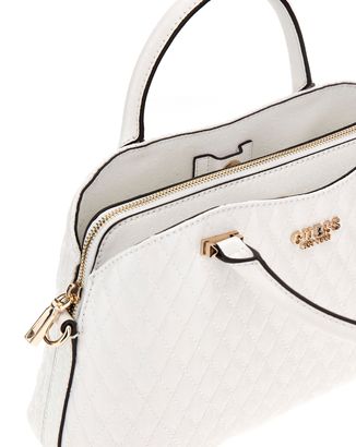 ★Guess ★Betula Satchel★関税込★ GUESS handbag Betula Satchel White | Buy bags, purses