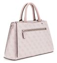 GUESS Zamira Luxury Satchel Orchid Logo GUESS Zamira Luxury Satchel Orchid Logo