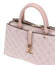 GUESS Zamira Luxury Satchel Orchid Logo GUESS Zamira Luxury Satchel Orchid Logo