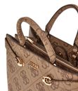 GUESS Lorelei Girlfriend Satchel Latte Logo