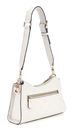 GUESS Cresidia Top Zip Shoulder Bag Cream White GUESS Cresidia Top Zip Shoulder Bag Cream White